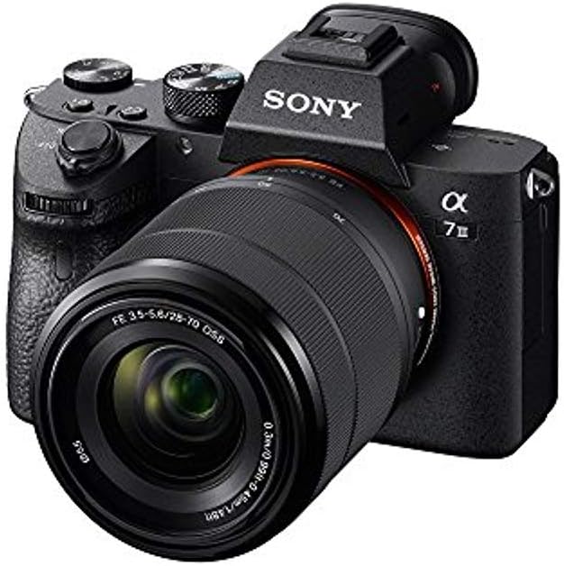 Sony a7 III ILCE7M3/B Full-Frame Mirrorless Interchangeable-Lens Camera with 3-Inch LCD, Body Only,Base Configuration,Black | 24.2MP Full-Frame Exmor R, 4k30p Video, 10 Fps Continuous, 5-Axis In-Body Stabilization, 693 Phase-Detect Af