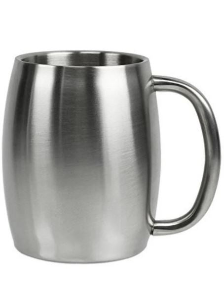 ThermaHold 14 oz Insulated Steel Mug