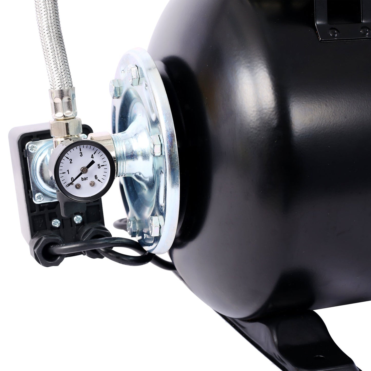 1.6HP Shallow Well Pump with 5-Gallon Pressure Tank – Automatic Water Booster, Garden &amp; Irrigation Pump