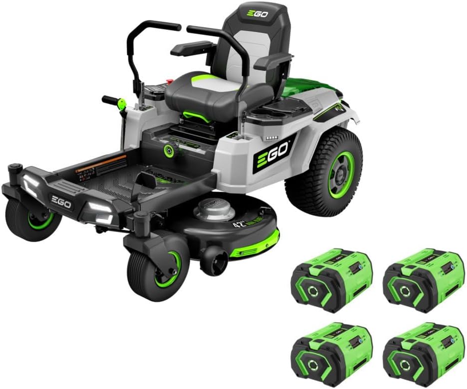 EGO Power+ Z6 Zero Turn Electric Riding Lawn Mower, 42" Deck - ZT4214L
