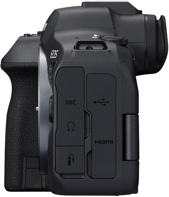 Canon EOS R6 Mark II Mirrorless Camera (Body Only), Full-Frame Camera, 24.2 Megapixel CMOS Sensor, Photo and Video Capabilities, Black | 24.2MP Full-Frame CMOS, Digic X, 5-Axis Ibis Up to 8 Stops, 6K Oversampled 4k60, Raw Burst 30 Fps, Dual UHS-Ii SD Slot