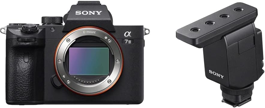 Sony Alpha A7 III 24.2MP Full Frame Mirrorless Camera with 28 70mm (Black) | Fe 28-70mm F3.5-5.6 Oss Kit, 693-Point Af, 5-Axis Ibis, 4k30, 3.0 Tilting LCD