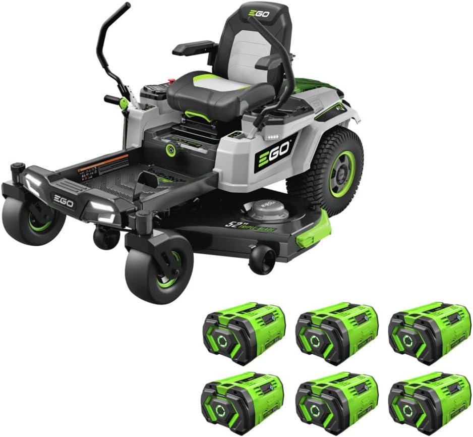 EGO Power+ Z6 e-Steer Zero Turn Electric Riding Lawn Mower, 42" - ZT4215S