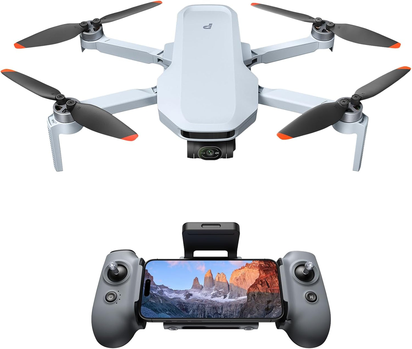 Potensic ATOM 2 Drone with Camera for Adults 4K Video, 8K Photo, Under 249g, 3-Axis Gimbal, 10KM Transmission, AI Track, Vertical Shooting, AI Night Shot, QuickShots, Fly More Combo (96-Min Flight)