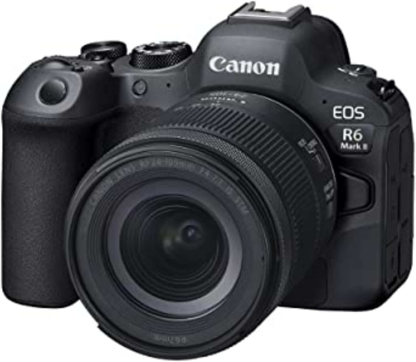 Canon EOS R6 Mark II Mirrorless Camera (Body Only), Full-Frame Camera, 24.2 Megapixel CMOS Sensor, Photo and Video Capabilities, Black | 24.2MP Full-Frame CMOS, Digic X, 5-Axis Ibis Up to 8 Stops, 6K Oversampled 4k60, Raw Burst 30 Fps, Dual UHS-Ii SD Slot