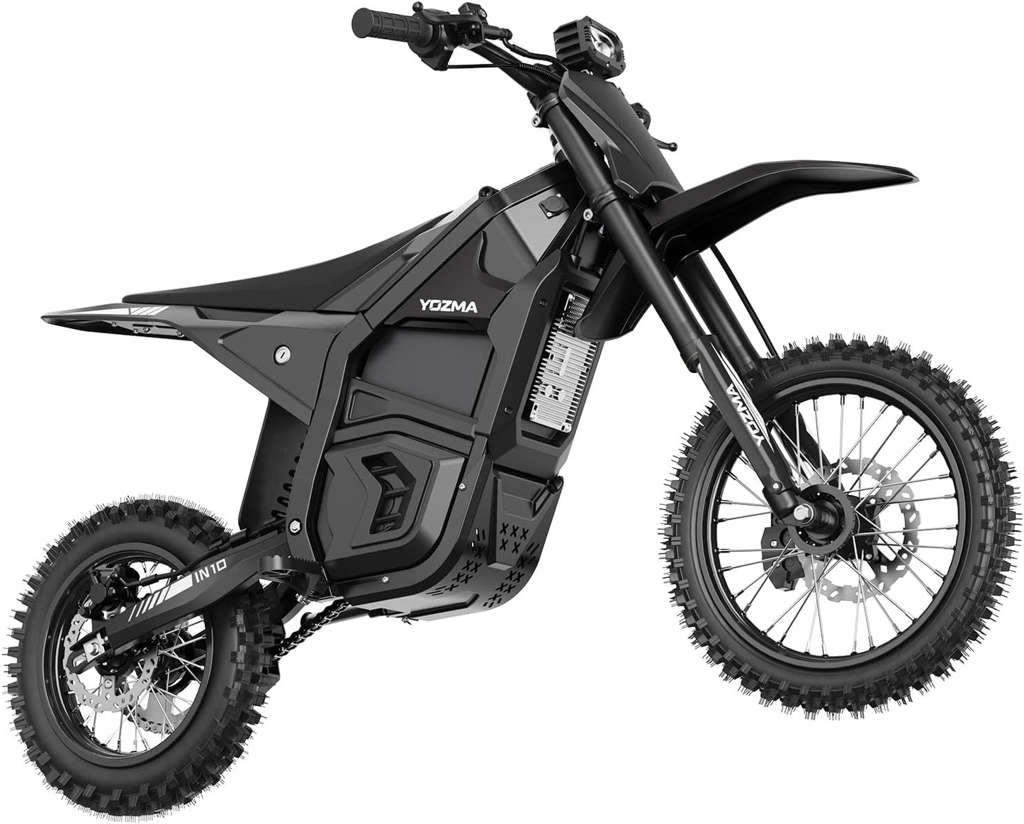 Yozma IN10 Electric Dirt Bike, 2600W 40MPH Electric-Motorcycle with 48V/23AH Battery Ebike, Full Hydraulic Brakes and Suspensions Mountain Off-Road E Dirt Bike, for Teens & Adults