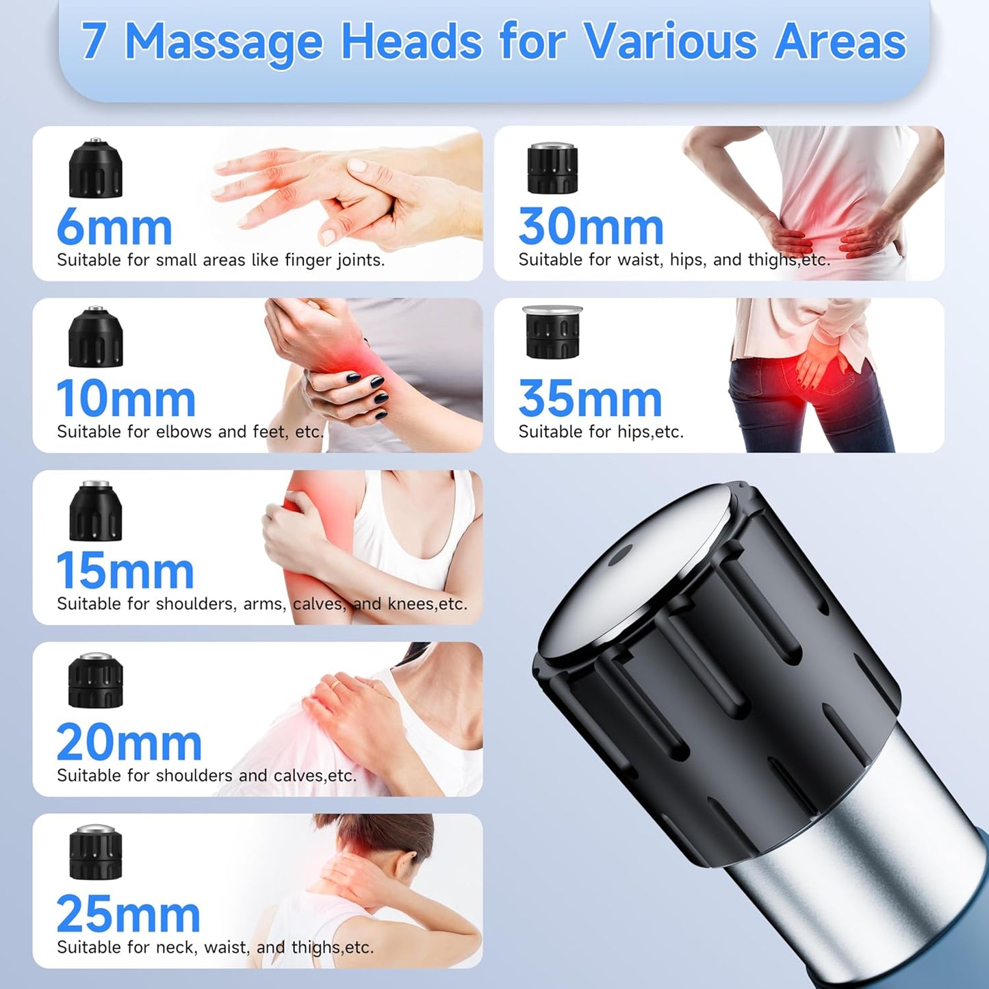 Shockwave Therapy Machine, FSA&HSA Shock Wave Therapy Device, ESWT02 | Home & Clinical Use, Joint/Muscle Pain Relief, Non-Invasive Extracorporeal Shockwave Therapy, AC 110V / 60Hz, 0.5~10 Bar