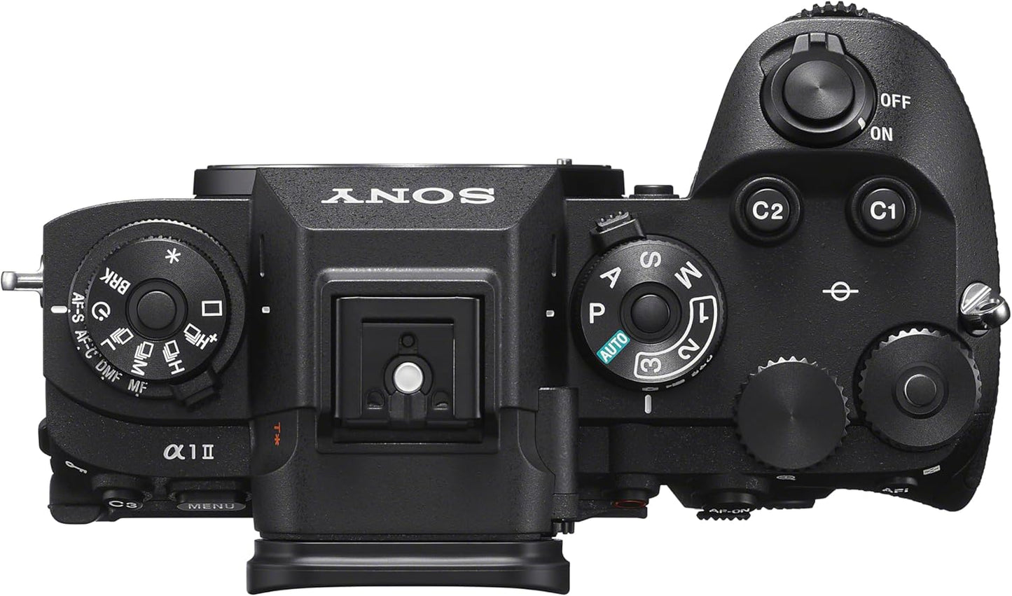 Sony Alpha 1 II Full-Frame Mirrorless Interchangeable Lens Camera, Black