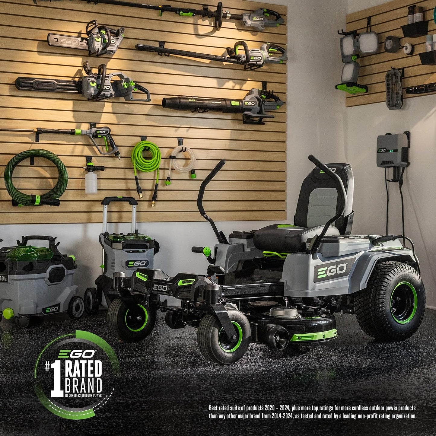 EGO Power+ Z6 e-Steer Zero Turn Electric Riding Lawn Mower, 42" - ZT4215S