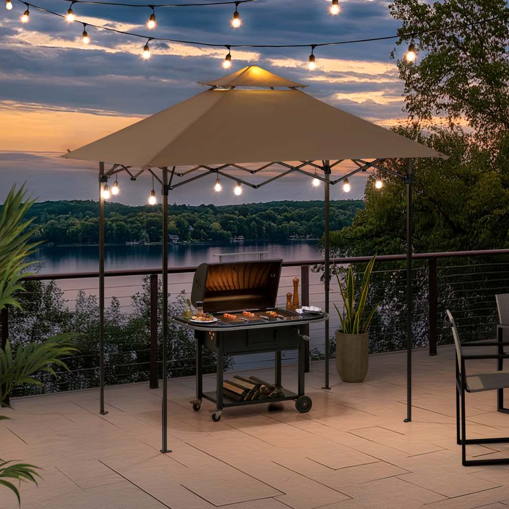 Nomad Portable Grill Station - Brown, 8x5