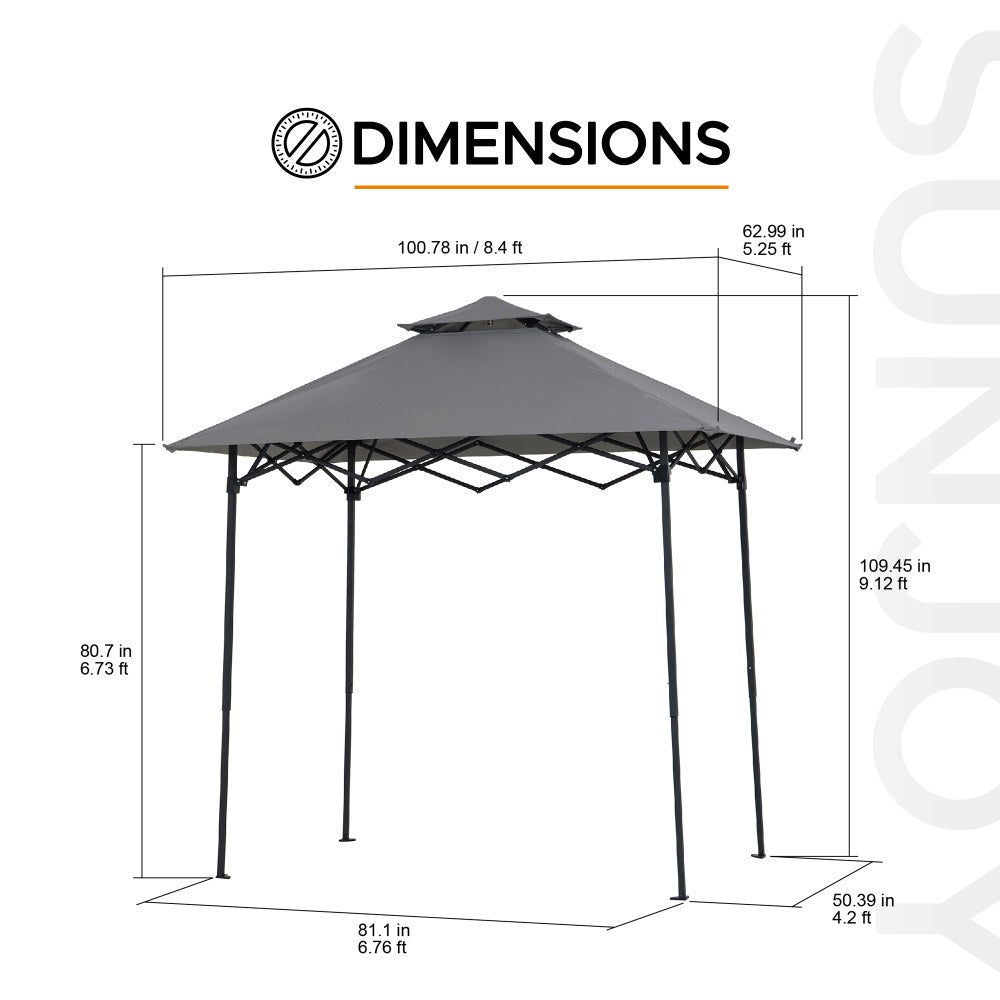 Nomad Portable Grill Station - Gray, 8x5