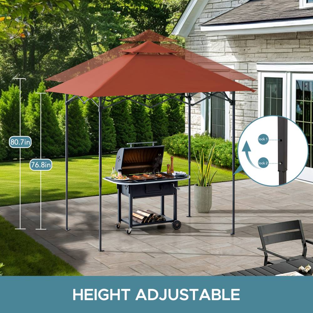 Nomad Portable Grill Station - Red, 8x5