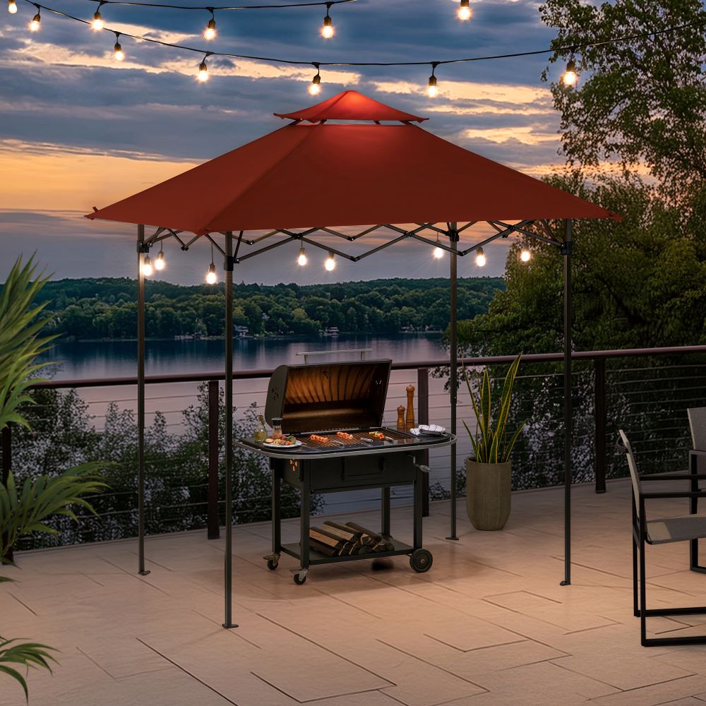 Nomad Portable Grill Station - Red, 8x5