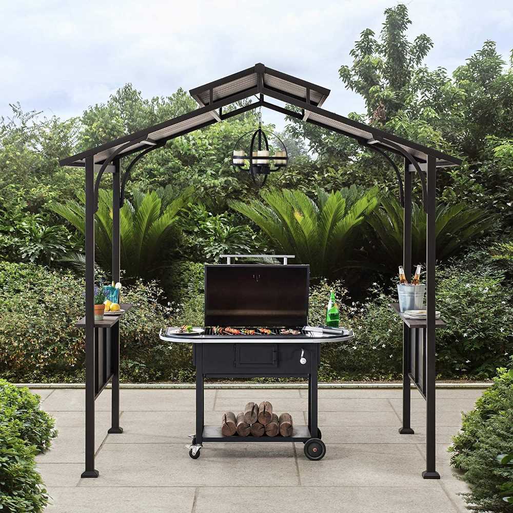Hanscom Hardtop Grill Gazebo, 8x5