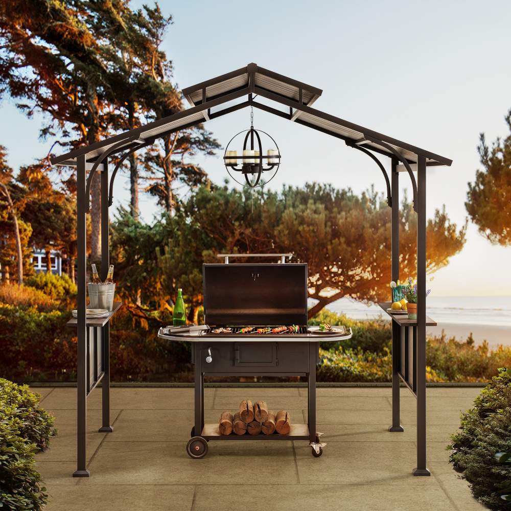 Hanscom Hardtop Grill Gazebo, 8x5