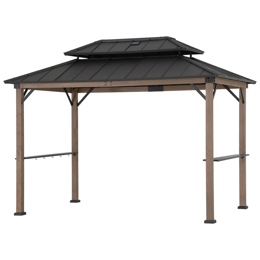 Pro-Grill Timber Solar Station - Brown, 8x12