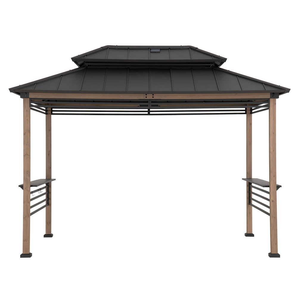 Pro-Grill Timber Fenced Solar Station, 8x12