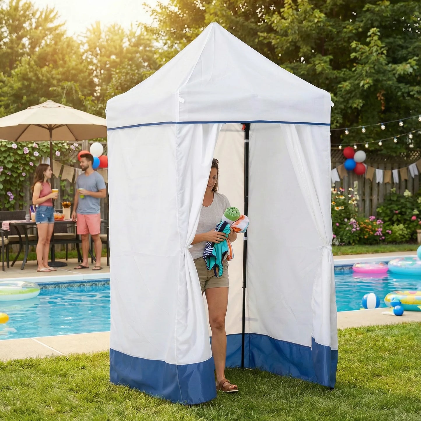 Solis Cabana Instant Gazebo 4x4 - Navy