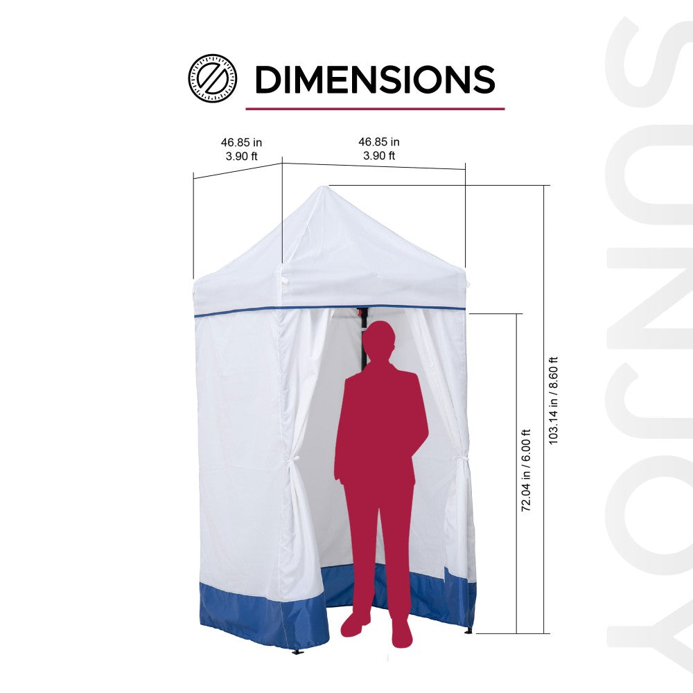 Solis Cabana Instant Gazebo 4x4 - Navy