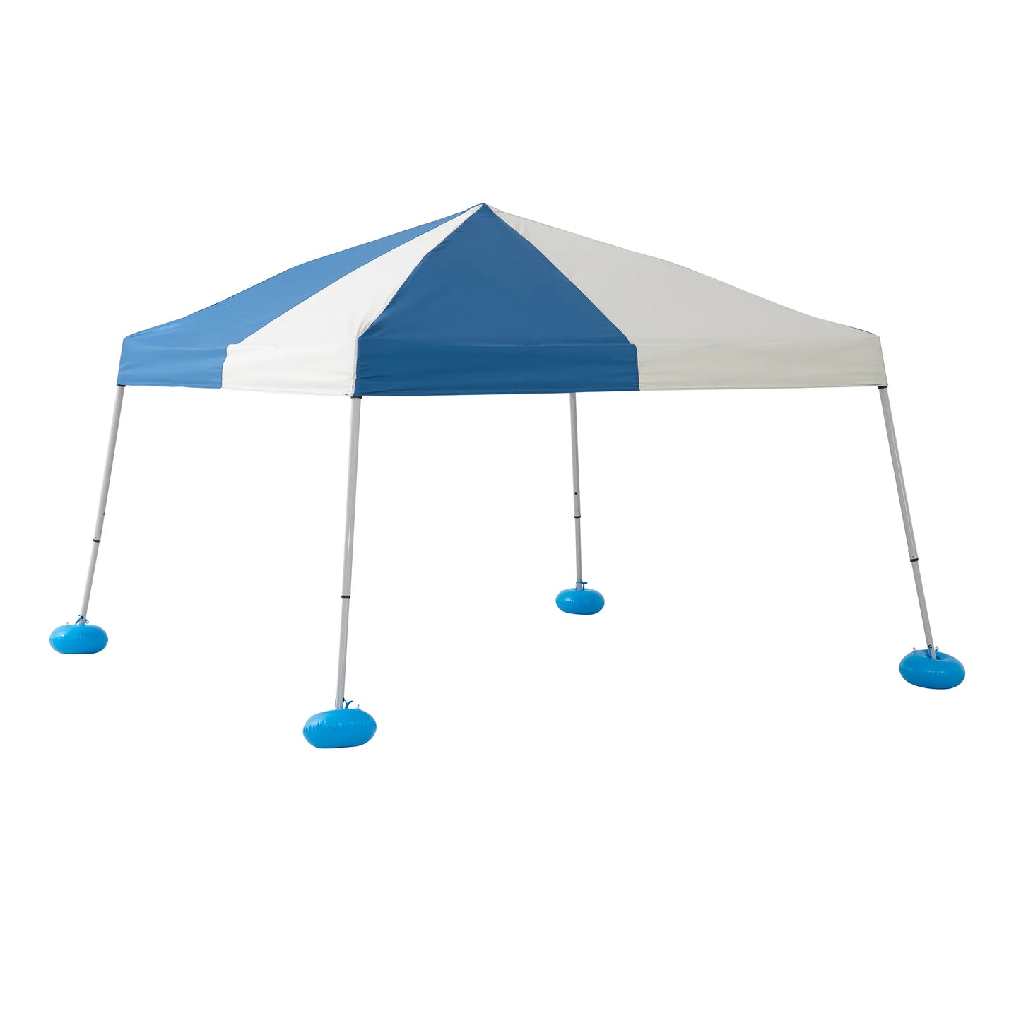 Aquasis Floating Pool Gazebo, 10×10 - Gray / Navy