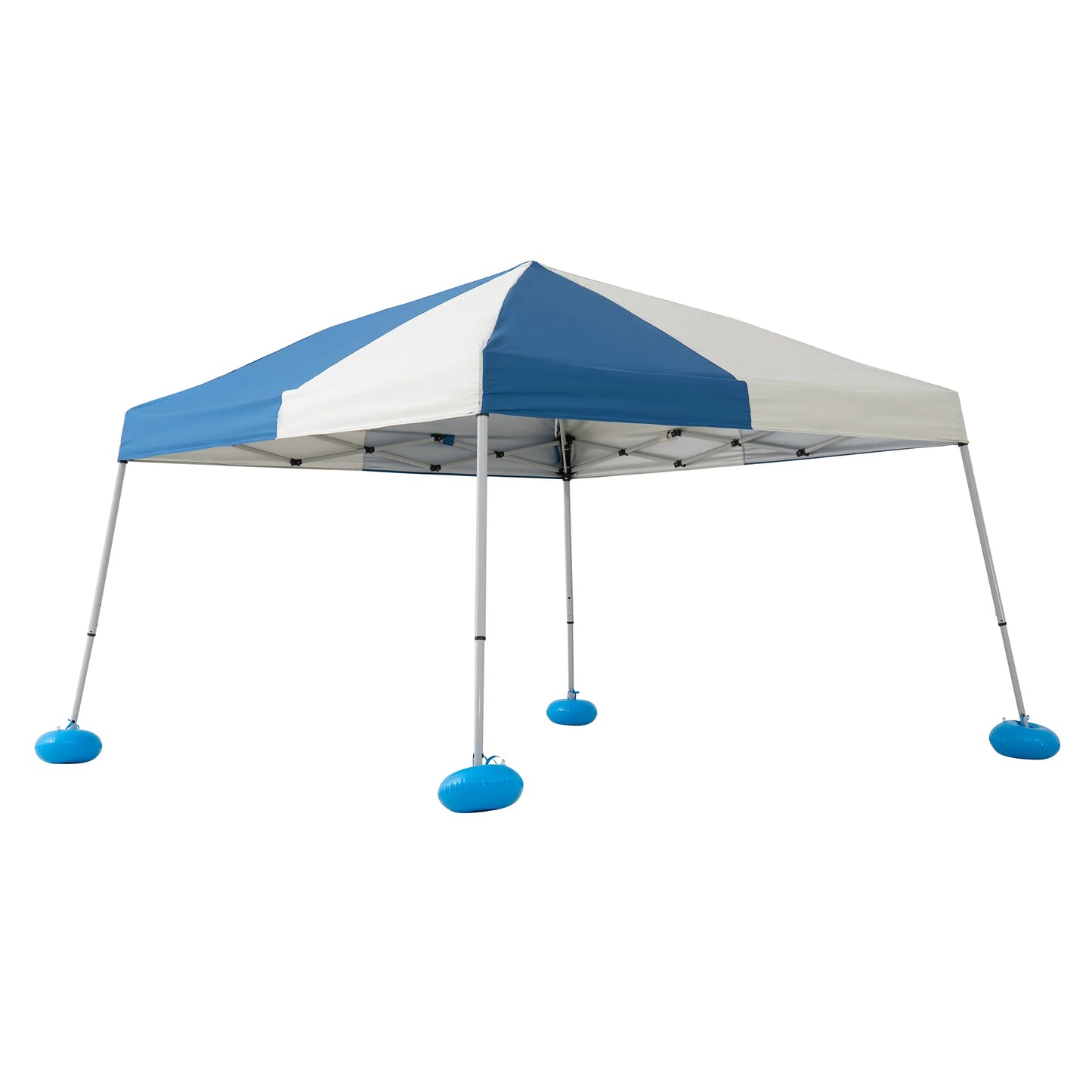 Aquasis Floating Pool Gazebo, 10×10 - Gray / Navy