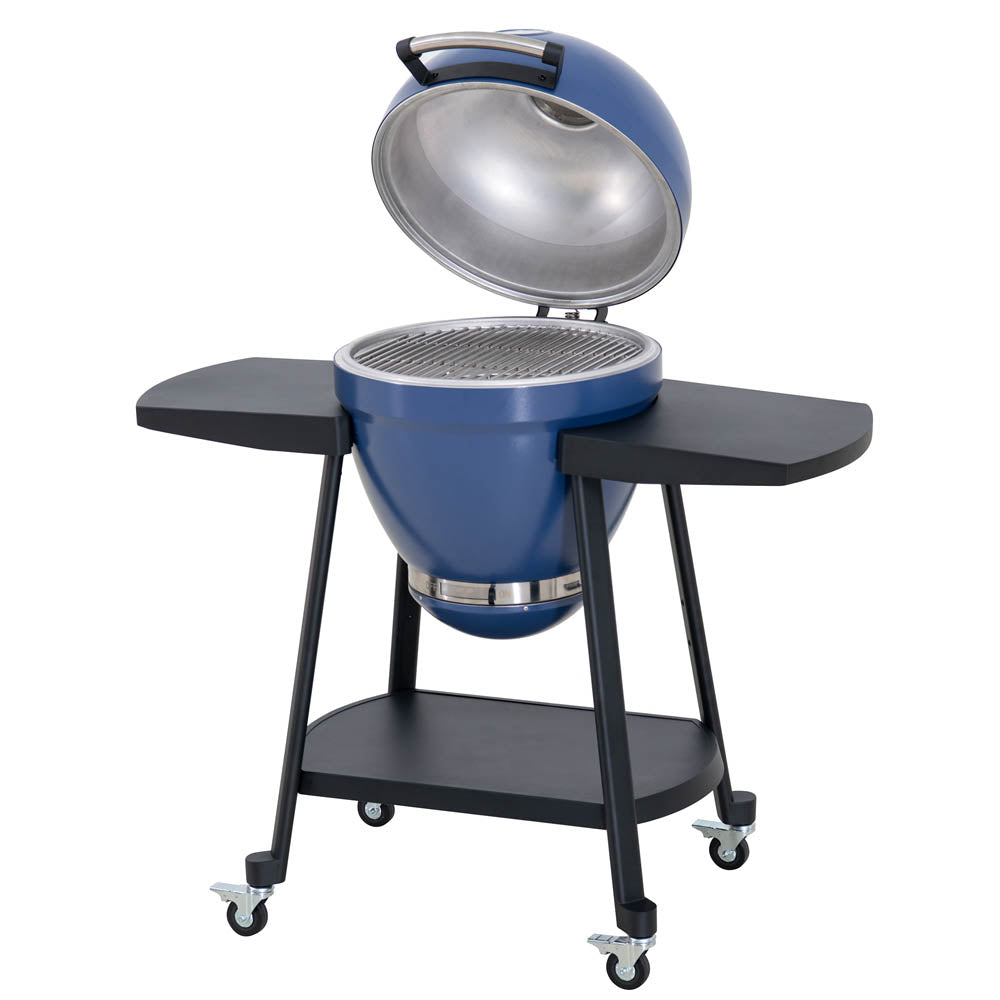 Pinnacle Egg-Shaped Charcoal Grill & Smoker 20" - Deep Navy