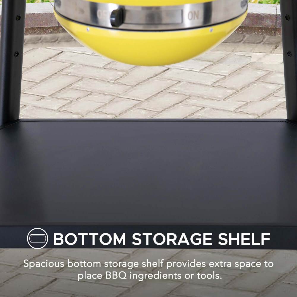 Pinnacle Egg-Shaped Charcoal Grill & Smoker 20" - Citron Yellow