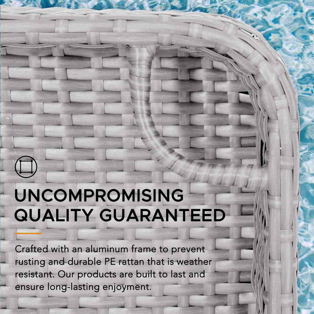 Aquasis Floating Pool Service Tray 36" x 24" - Harbor Gray