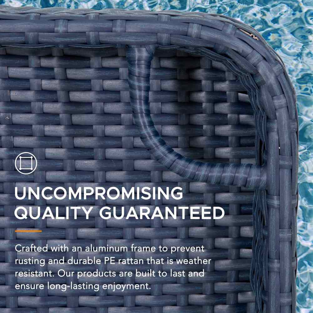 Aquasis Floating Pool Service Tray 36x24 - Deep Navy
