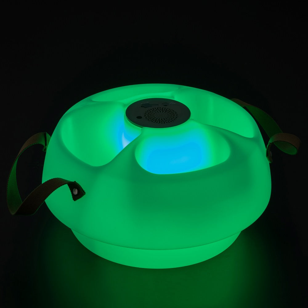 Floating Drink Holder with Ip66 Waterproof Bluetooth 5.0 Speaker