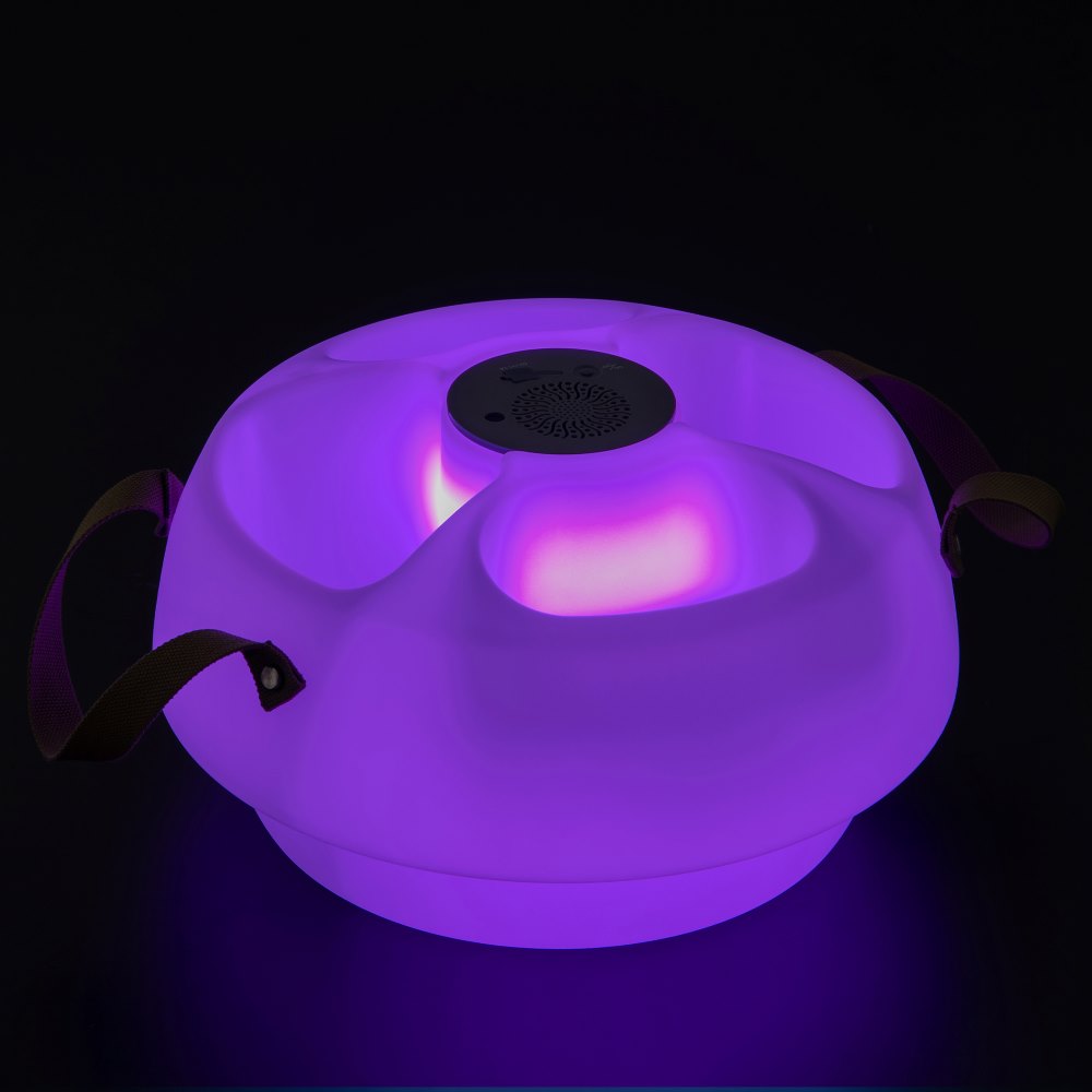 Floating Drink Holder with Ip66 Waterproof Bluetooth 5.0 Speaker
