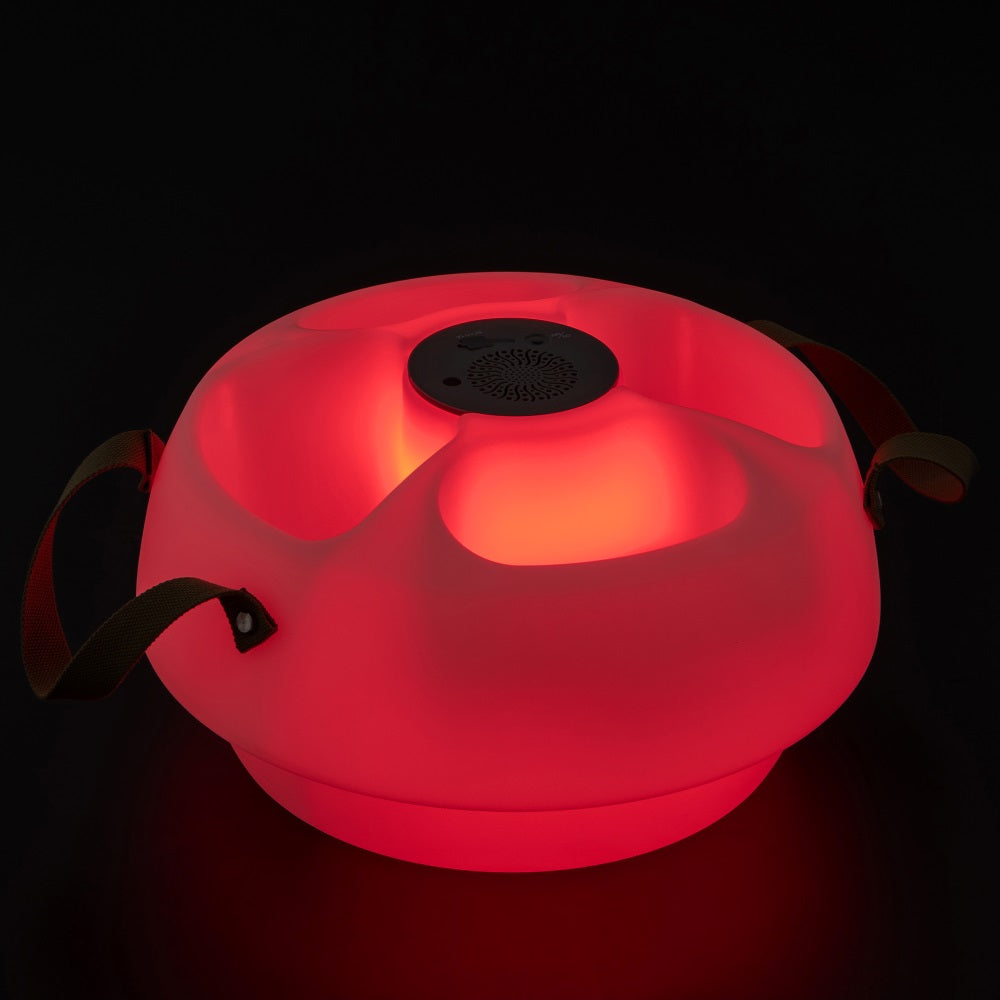 Floating Drink Holder with Ip66 Waterproof Bluetooth 5.0 Speaker