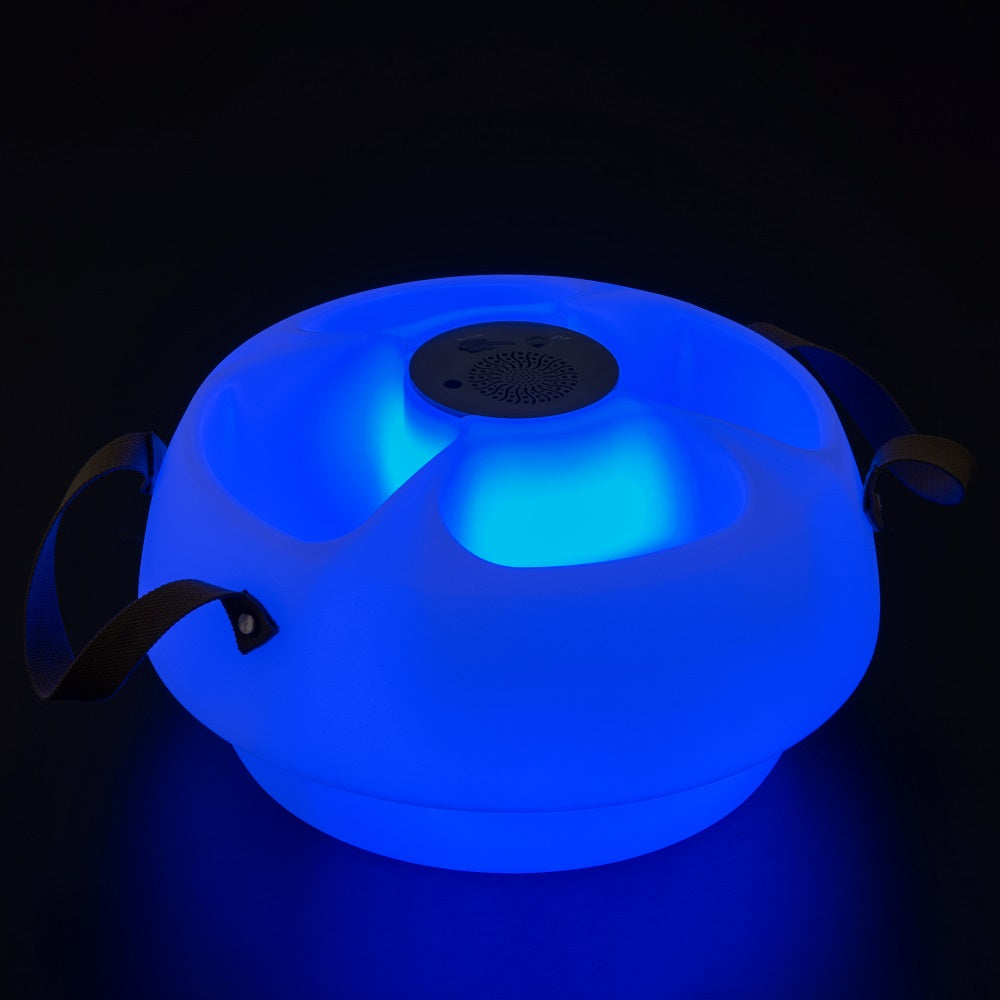 Floating Drink Holder with Ip66 Waterproof Bluetooth 5.0 Speaker