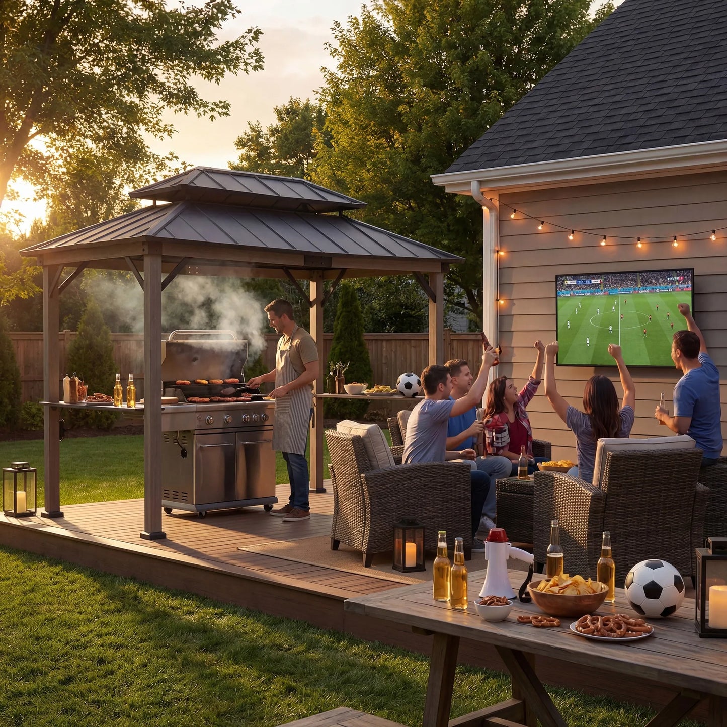 Pro-Grill Performance Station - Black, 8x12