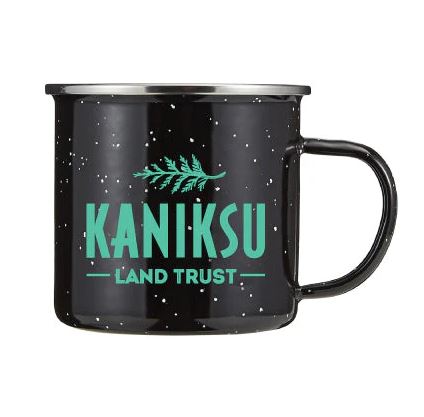 17oz Classic Blue Enamel Camp Mug