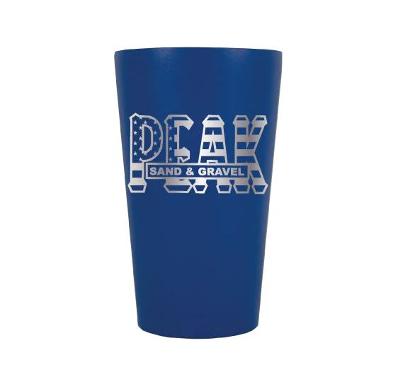 19oz Double Wall Stainless Steel Tumbler – Matte Blue