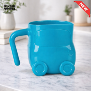 CAR SHAPE KIDS MUG