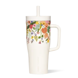 Rifle Paper Co. Leakproof Cruiser – Insulated Tumbler with Handle