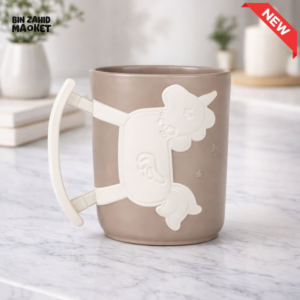 Ceramic Mug with Unicorn Design