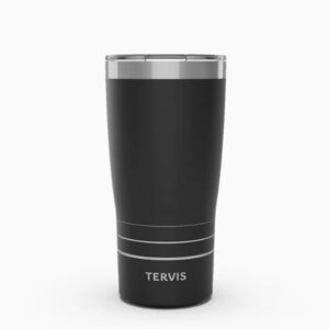 Onyx Shadow Stainless Steel Tumbler – 20 oz with Slider Lid