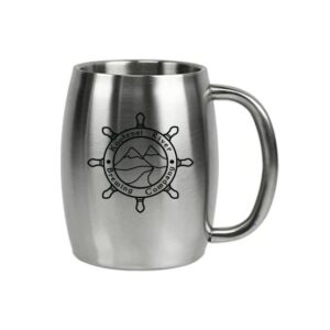 ThermaHold 14 oz Insulated Steel Mug
